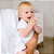 Toalhinha De Batismo Bebê Branca Bordada Papi 60cm X 40cm - Imagem 4