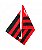Bandeirinha Flamengo Para Vidro do Carro Com Haste Plástico - Imagem 2