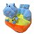Assento Bebê Infantil Com Encosto Cadeirinha Hipopótamo - Imagem 1