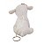 Chaveiro Cachorro Pelúcia Branco Com Laço 11cm - Imagem 4