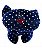 Pelúcia Gato Azul Pintas Brancas 30cm - Imagem 2