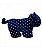 Pelúcia Gato Azul Pintas Brancas 30cm - Imagem 3