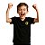 Camiseta Infantil Flamengo Preta Premium Oficial - Imagem 1