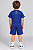 Conjunto Infantil PSG Azul Camiseta e Shorts - Imagem 5