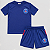 Conjunto Infantil PSG Azul Camiseta e Shorts - Imagem 3