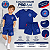 Conjunto Infantil PSG Azul Camiseta e Shorts - Imagem 4