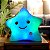 Estrela de Pelúcia Almofada Com Luz Led Colorido 20cm - Imagem 6