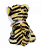Pelúcia Tigre Com Laço Sentado 22cm - Imagem 3