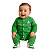 Macacão Bebê Palmeiras Longo Chuteira Oficial - Imagem 1