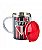 Caneca Térmica Com Tampa São Paulo FC Oficial 450ml - Imagem 2