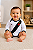 Body Bebê Vasco Longo Proteção UV Oficial - Imagem 2