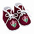 Sapatinho Chuteirinha Bebê Fluminense Grená Oficial - Imagem 3