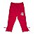 Calça Infantil Flamengo Legging Vermelha Oficial - Imagem 2