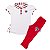 Conjunto Infantil São Paulo Feminino Camisa Polo e Calça - Imagem 1