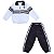 Conjunto Agasalho Vasco Infantil Microfibra Oficial - Imagem 2