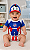 Body Bebê Bahia Mascote Com Boné Oficial - Imagem 1