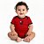 Body Bebê Flamengo Curto Vermelho Oficial - Torcida Baby - Imagem 1