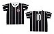 Camiseta Bebê Corinthians Listras Preta - Torcida Baby - Imagem 1