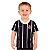 Camiseta Infantil Corinthians Listrada Preta Oficial - Imagem 1