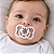 Chupeta Corinthians Classic Bico Orto 0 a 6 meses Kids Gol - Imagem 1
