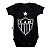 Body Bebê Atlético MG Preto Escudo Oficial - Imagem 2