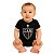 Body Bebê Atlético MG Preto Escudo Oficial - Imagem 1