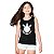 Camiseta Infantil Corinthians Regata Preta Stamp Oficial - Imagem 1