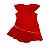 Vestido Bebê ao Infantil São Paulo Vermelho Onda Oficial - Imagem 3