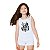 Camiseta Infantil Santos Regata Branca Stamp Oficial - Imagem 1