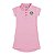 Vestido Infantil Palmeiras Campeoníssimo Rosa Oficial - Imagem 2