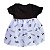 Body Vestido Bebê Santos Mascote Baleia Oficial - Imagem 2