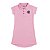 Vestido Infantil Flamengo Campeoníssimo Rosa Oficial - Imagem 2