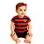 Baby Look São Paulo Feminina Listras Craqueladas Oficial - Imagem 1