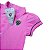 Camisa Polo Baby Look Infantil Atlético MG Pink Oficial - Imagem 3