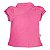 Camisa Polo Baby Look Infantil Atlético MG Pink Oficial - Imagem 3