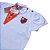 Camiseta Bebê Flamengo Branca Oficial - Imagem 3