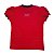 Camiseta Bebê Infantil Flamengo Baby Look Vermelha Oficial - Imagem 4