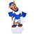 Body Bebê Cruzeiro Mascote Com Boné Oficial - Imagem 1