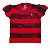 Camiseta Baby Look Flamengo Listrada Feminina Oficial - Imagem 2