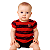 Camiseta Baby Look Flamengo Listrada Feminina Oficial - Imagem 1