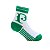 Kit 2 Pares de Meia Palmeiras Bebê Verde e Branco Oficial - Imagem 2