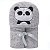 Cobertor Bebê Microfibra C/ Capuz Panda Ben 1,10 x 90Cm Papi - Imagem 1