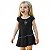 Vestido Bebê ao Infantil Atlético MG Preto Onda Oficial - Imagem 1