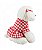 Cachorrinha Poodle de Pelúcia Vestido Vermelho 23cm - Imagem 2