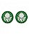 Jogo 2 UN Porta Copos Escudo Palmeiras Oficial - Imagem 1