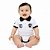 Body Botafogo Polo Branco Torcida Baby - Imagem 1