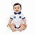 Body Cruzeiro Polo Branco Torcida Baby - Imagem 1