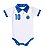 Body Cruzeiro Polo Branco Torcida Baby - Imagem 1