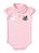 Body Santos Polo Rosa Torcida Baby - Imagem 1