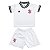 Conjunto Corinthians Uniforme Infantil Branco - Torcida Baby - Imagem 1